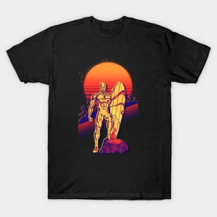 Silver Surfer Retro Sunset T-Shirt